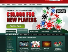 Ladbrokes Poker Home page